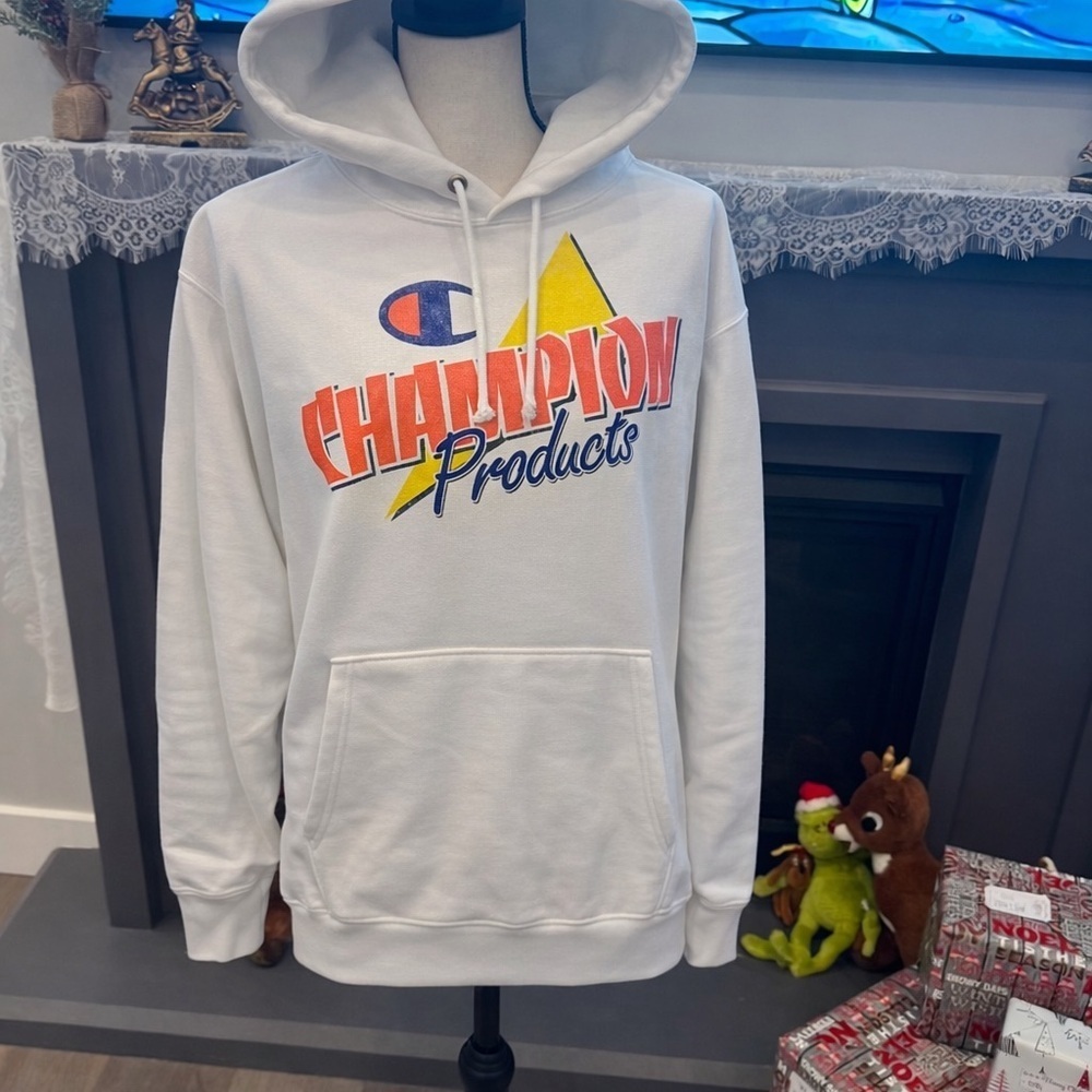 Vintage 1990s Champion Reverse Weave Hoodie | XL | Rare “Champion Products”